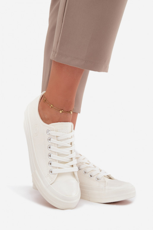 sich Zuarm laufen Niedrig Freizeitschuhe Big Star OO274927 Zueiße Farbe