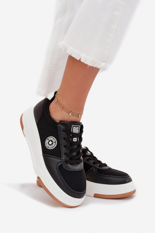 Sneakers model schoenen Dames met platform Big Star RR274573 HI-POLY SYSTEM zInart