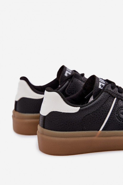 Chaussures modèle baskets Puéril Big Star SS374025 couleur noire