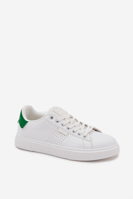 vrijetijdsschoenen Sneakers model schoenen Het heeftnnen van ecoleer Big Star OO174116 INit-groene kleur