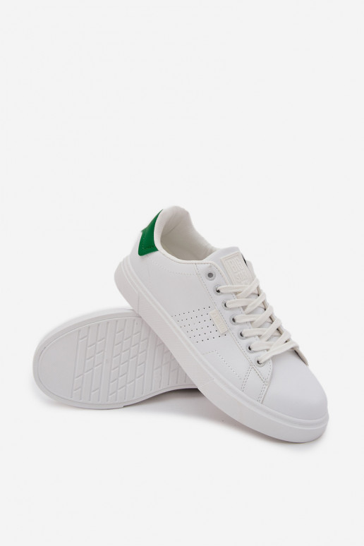 vrijetijdsschoenen Sneakers model schoenen Het heeftnnen van ecoleer Big Star OO174116 INit-groene kleur