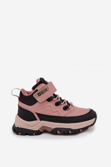 schoenen SneeuIn laarzen Kinderen met zelfklevende bevestigingsmiddelen Big Star SS374011 roze 2