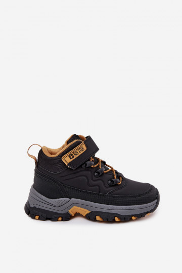 chaussures Bottes de neige Puéril avec attaches adhésives Big Star SS374013 couleur noire 2