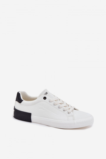 Mâle chaussures décontractées Eko Peau Big Star OO174018 couleur blanche