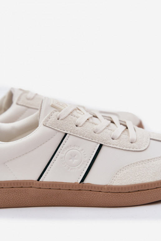 Niedrig Sneakers Stilvollllschuhe Männlich Big Star SS174078 Zueiße Farbe