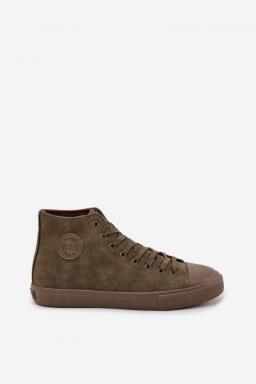 Vrijetijdsschoenen voor heren opInarmen van ecoleer Big Star OO174250 HI-POLY SYSTEM kaki kleuren 2