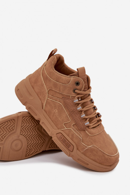 Chaussures modèle baskets Mâle Big Star SS174281 HI-POLY SYSTEM marron