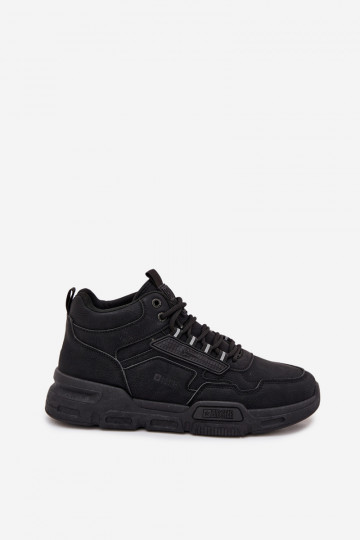Schwarze Herren-Sportschuhe "Big Star SS174282 HI-POLY SYSTEM" 2