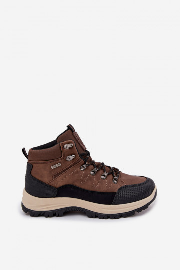Bruine heren wandelschoenen "Big Star SS174049" 2