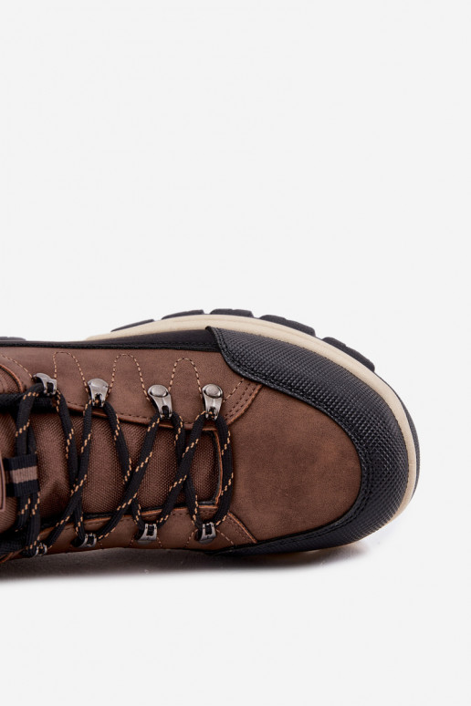 Inandelschoenen Het heeftnnen Big Star SS174049 bruine kleur Inandelschoenen Het heeftnnen Big Star SS174049 bruine kleur
