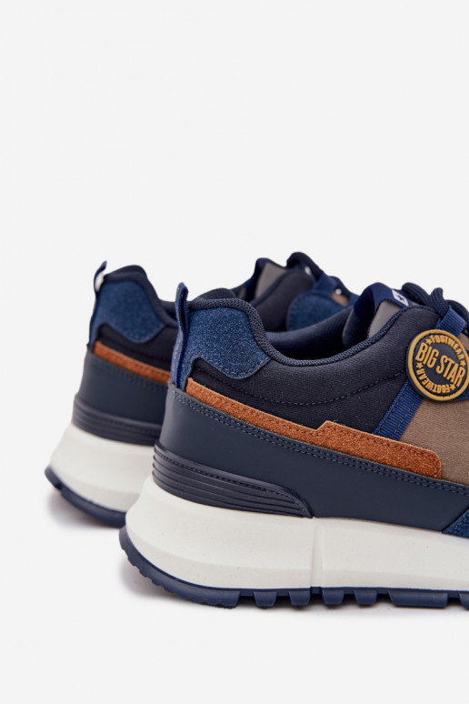 baskets Chaussures modèle baskets Mâle Big Star RR174279 HI-POLY SYSTEM bleu foncé baskets Chaussures modèle baskets Mâle Big Star RR174279 HI-POLY SYSTEM bleu foncé