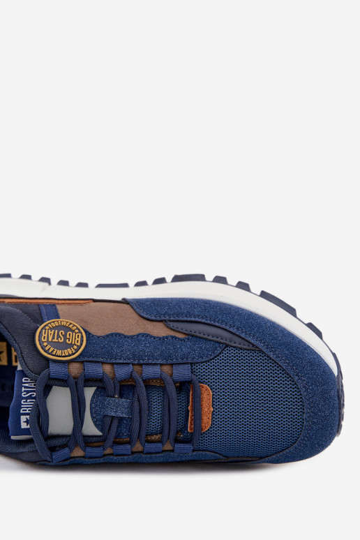 baskets Chaussures modèle baskets Mâle Big Star RR174279 HI-POLY SYSTEM bleu foncé baskets Chaussures modèle baskets Mâle Big Star RR174279 HI-POLY SYSTEM bleu foncé