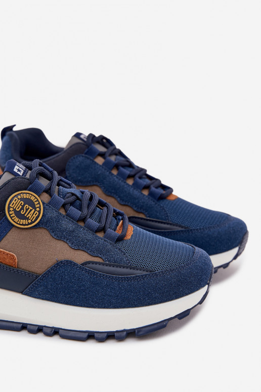 baskets Chaussures modèle baskets Mâle Big Star RR174279 HI-POLY SYSTEM bleu foncé baskets Chaussures modèle baskets Mâle Big Star RR174279 HI-POLY SYSTEM bleu foncé