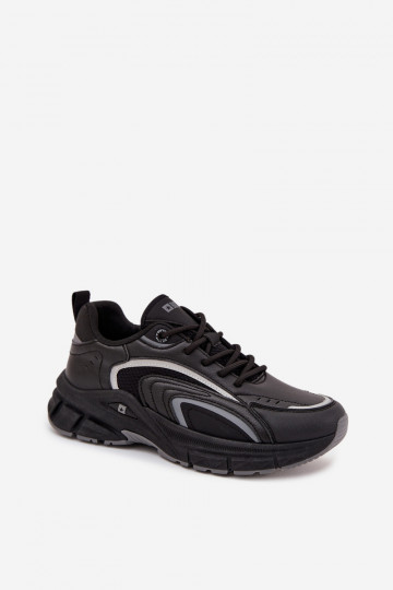 Turnschuhe Sneakers Stilvollllschuhe Männlich Big Star SS174285 schZuarze Farbe