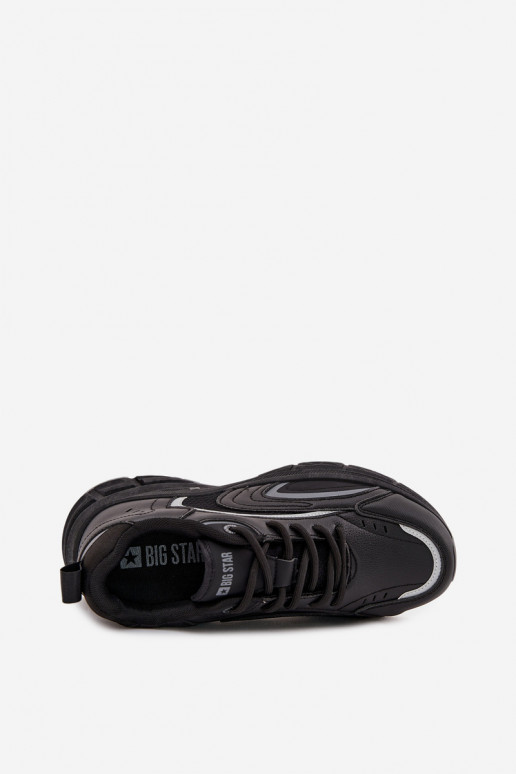 Turnschuhe Sneakers Stilvollllschuhe Männlich Big Star SS174285 schZuarze Farbe