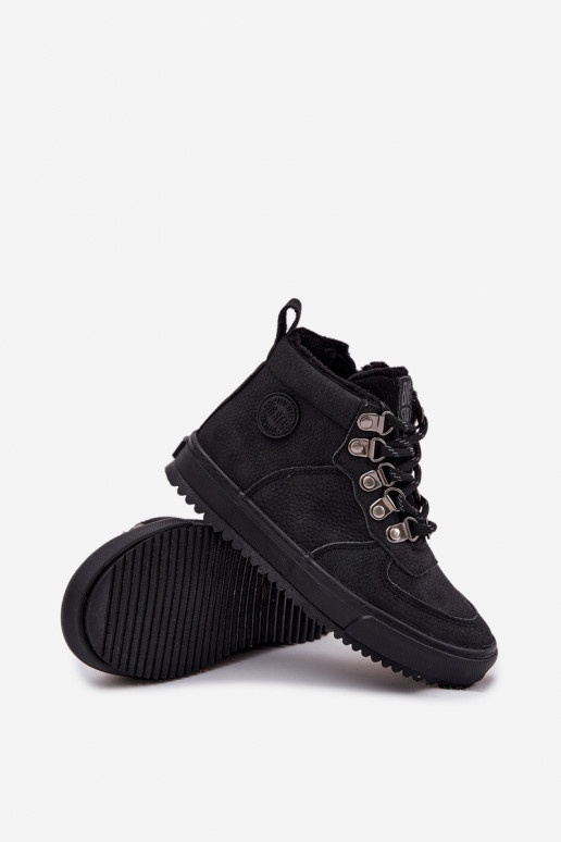 bottes de randonnée chaussures Puéril réchauffer Big Star SS374075 couleur noire