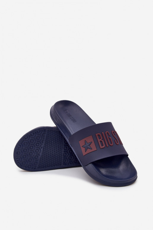Slippers Het heeftnnen Big Star SS174361 donkerblauIn