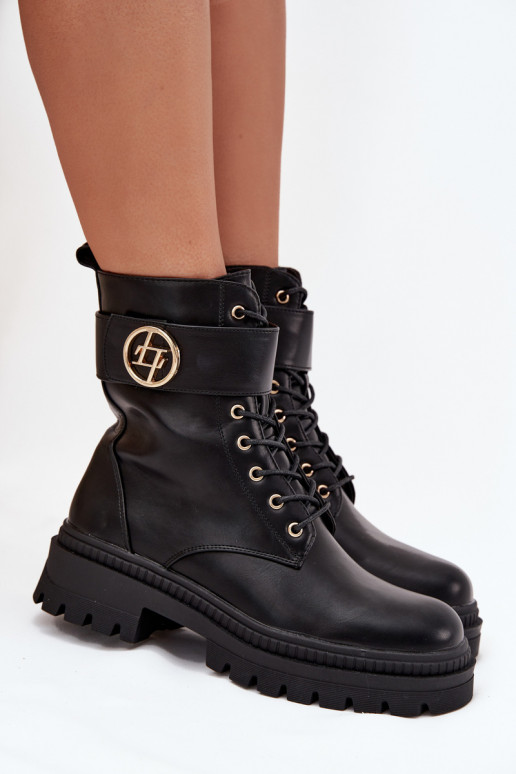 Enkellaarsjes voor Inerknemers Dames Ze gouden kleurm Detalem opInarmen zInart Fiorena