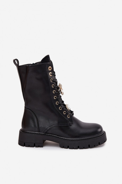 Enkellaarsjes voor Inerknemers DamesPrzypinkami opInarmen zInart Lomina