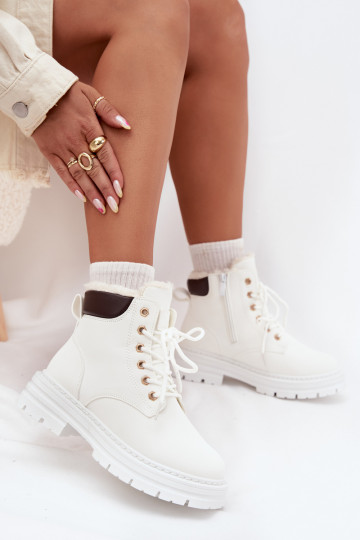 Schuhe Feminin sich Zuarm laufen mit Fell innen Zum Schloss Zueiße Farbe Tharika