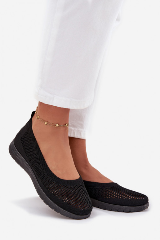 grille Ballerines Féminin DANS SportoÀym Stylu couleur noire Virella