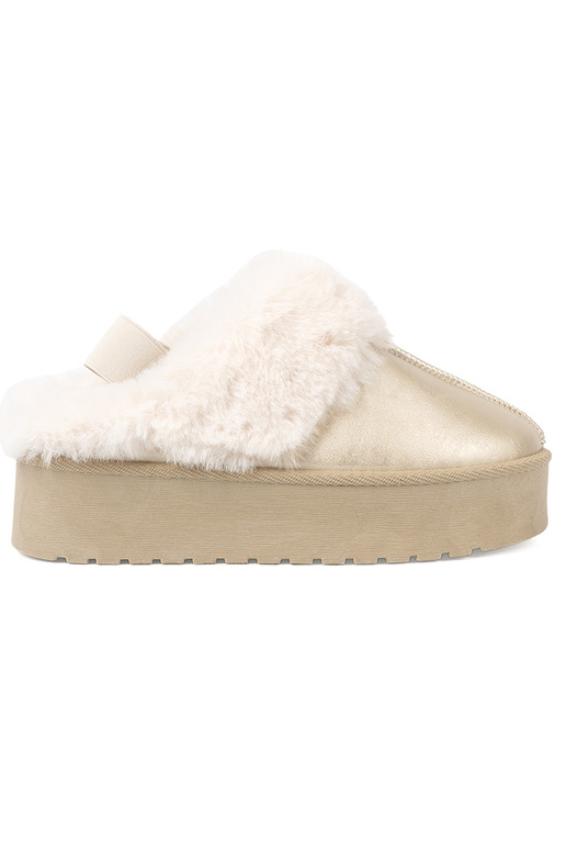 gouden kleur schoenen a'la SnoInboots voor dames z Initte kleurm bond