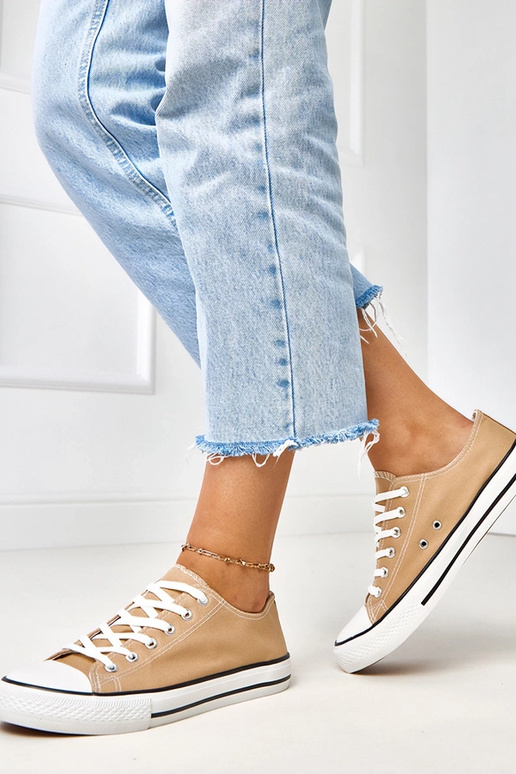 Baskets classiques marron pour femmes...