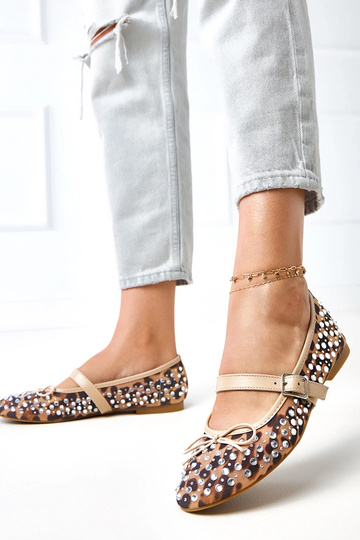 Leopardprint netbalerina's... 2