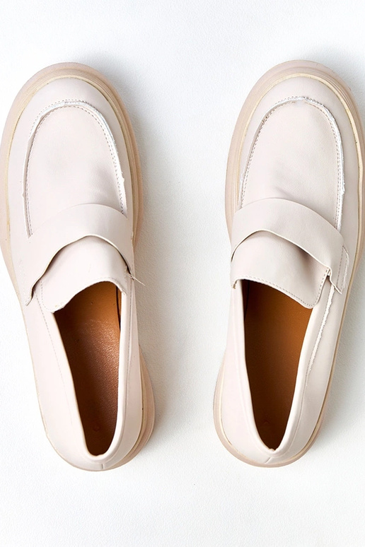 Mocassins sable en simili cuir Seraphin