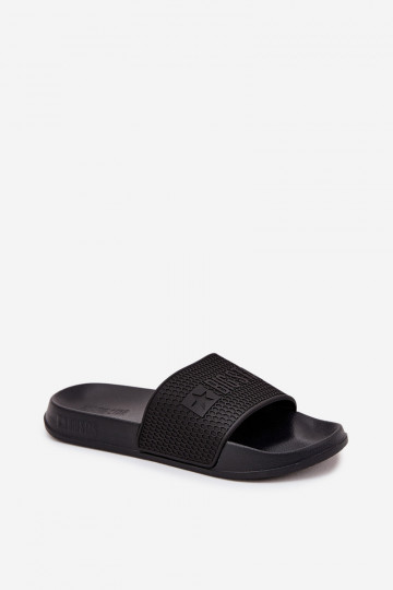 Chaussons Mâle Activé Pantoufles légèresj PodeszÀie Big Star SS174356 couleur noire