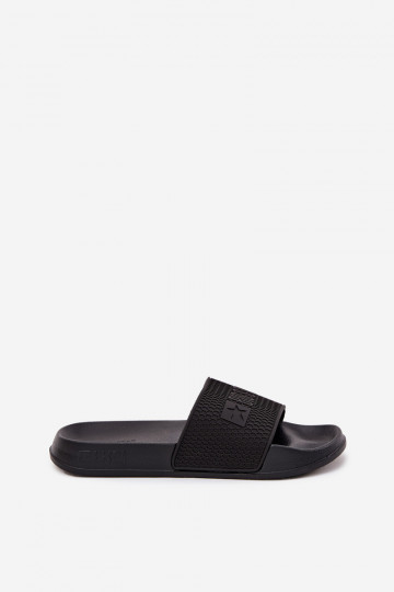 Hausschuhe Männlich Ermöglicht Leichte Hausschuhej PodeszZuie Big Star SS174356 schZuarze Farbe 2