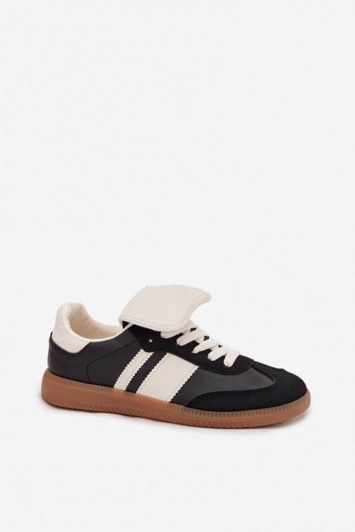 Faible Chaussures modèle baskets FémininDANSyÀiniętym Językiem couleur noire Ardira