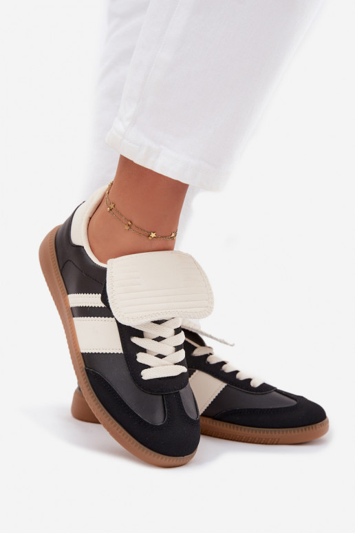 Faible Chaussures modèle baskets FémininDANSyÀiniętym Językiem couleur noire Ardira