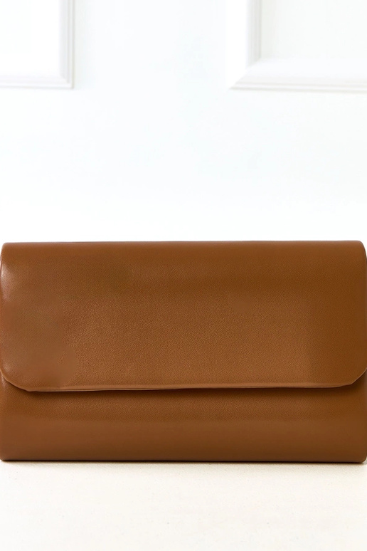 Sandfarbene Umschlag-Form Handtasche...