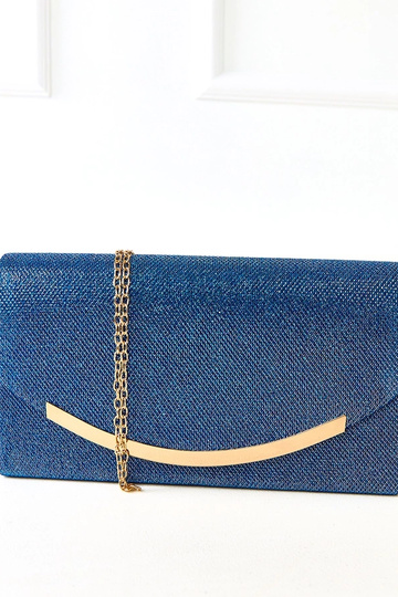 Petit sac en forme d'enveloppe bleu Recife 2