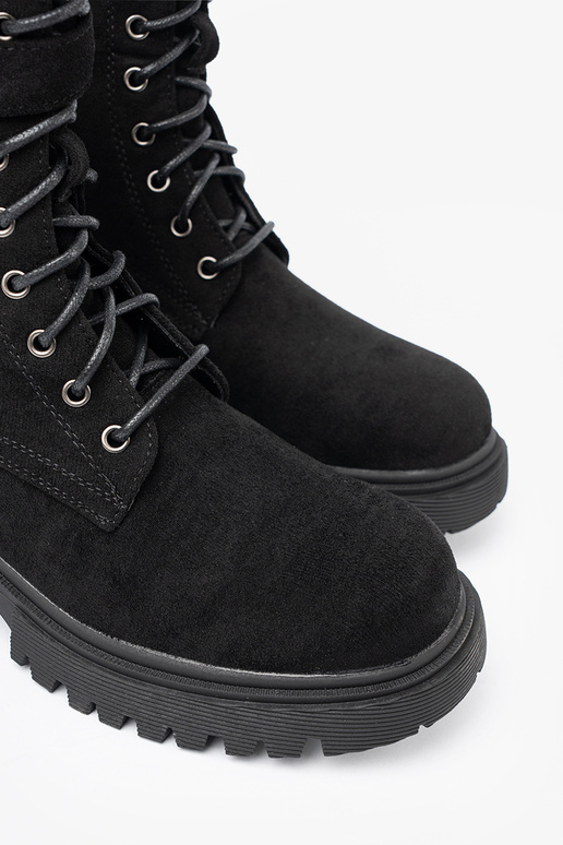 couleur noire bottes d équitation hautes avec boucles i lacetsm