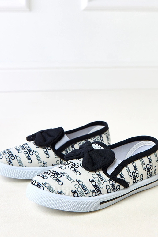 Baskets blanches pour enfants avec un...