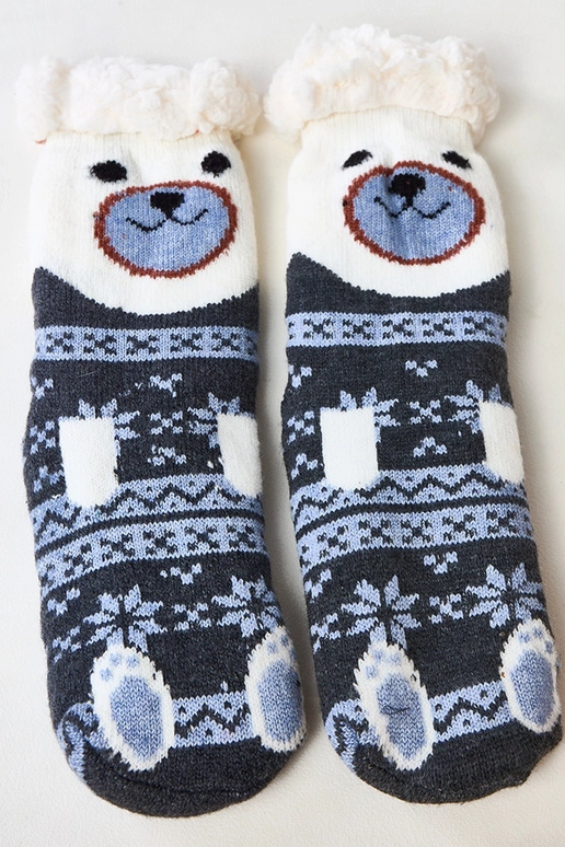 Chaussettes couleur graphite avec... Chaussettes couleur graphite avec...