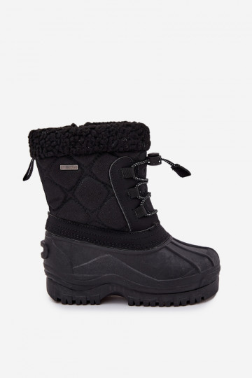 réchauffer Bottes de neige Puéril Au Château Big Star OO374073 couleur noire 2