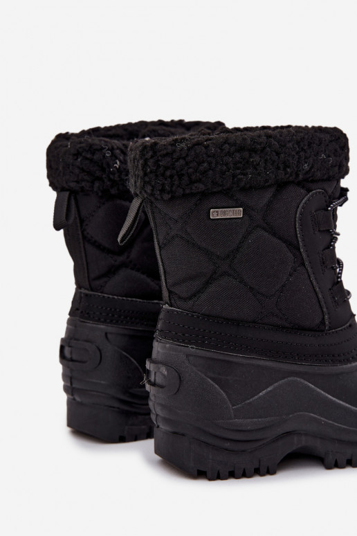 réchauffer Bottes de neige Puéril Au Château Big Star OO374073 couleur noire