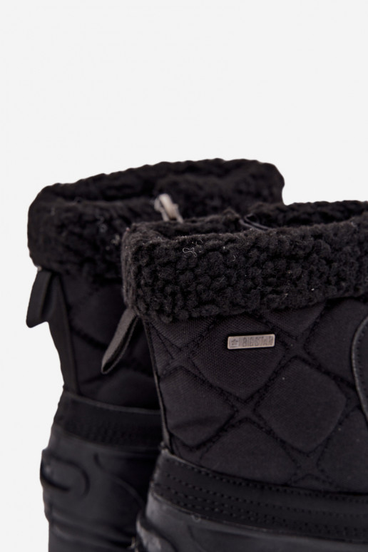 réchauffer Bottes de neige Puéril Au Château Big Star OO374073 couleur noire