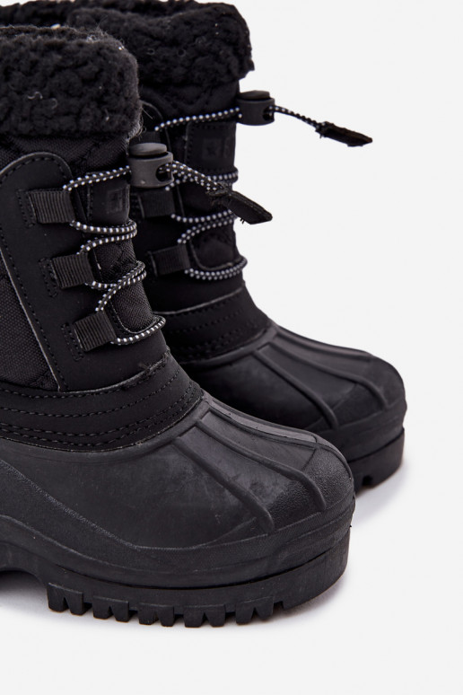 réchauffer Bottes de neige Puéril Au Château Big Star OO374073 couleur noire