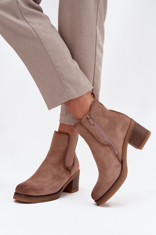 bottes élégantes Féminin avec des talons réchauffer beige Zelia bottes élégantes Féminin avec des talons réchauffer beige Zelia