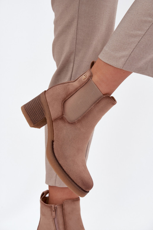 bottes élégantes Féminin avec des talons réchauffer beige Zelia bottes élégantes Féminin avec des talons réchauffer beige Zelia