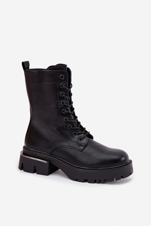 Arbeitsstiefeletten Feminin Klocke schZuarze Farbe Alviora Arbeitsstiefeletten Feminin Klocke schZuarze Farbe Alviora