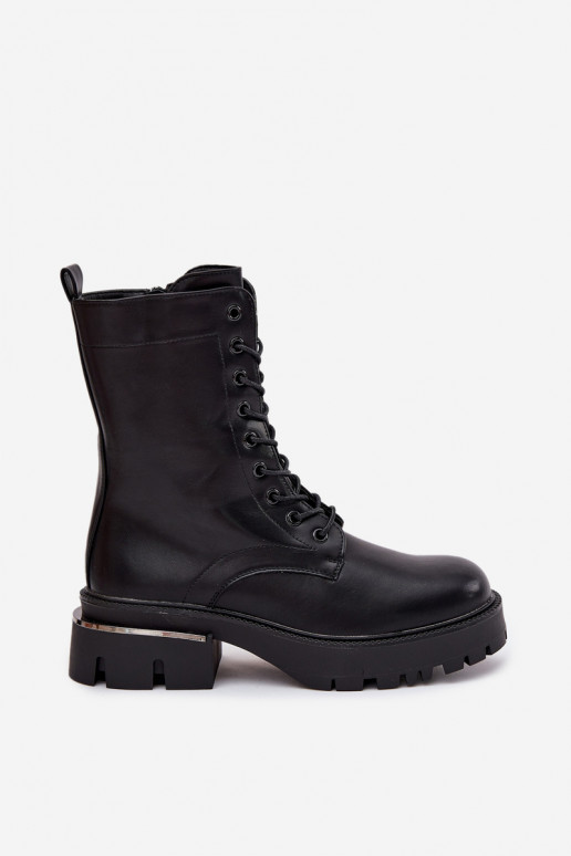 Arbeitsstiefeletten Feminin Klocke schZuarze Farbe Alviora Arbeitsstiefeletten Feminin Klocke schZuarze Farbe Alviora