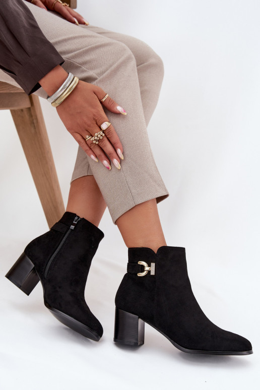 réchauffer Bottes pour femmes Ze couleur doréem Detalem couleur noire Renora réchauffer Bottes pour femmes Ze couleur doréem Detalem couleur noire Renora