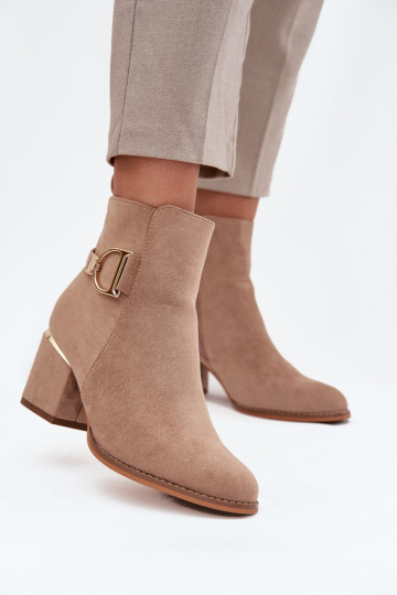 réchauffer Bottes pour femmes Ze couleur doréemi Elementami beige Ambrine 2