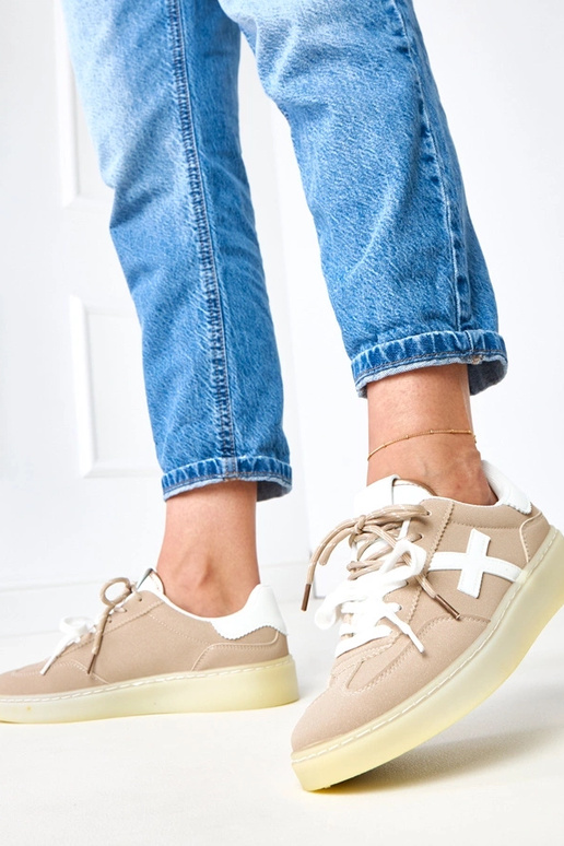 Eriksen Braune Sneakers mit Plateau... Eriksen Braune Sneakers mit Plateau...