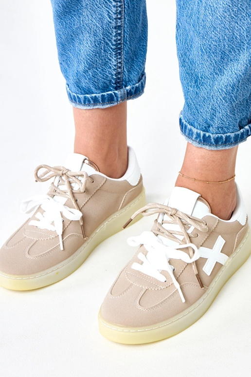 Eriksen Braune Sneakers mit Plateau... Eriksen Braune Sneakers mit Plateau...